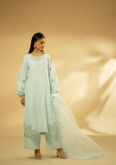 Winter Collection - Fozia Khalid - Silk Edit - Celestail Scerenity - D#14