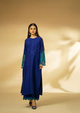 Winter Collection - Fozia Khalid - Silk Edit - Sapphire Elegance - D#10