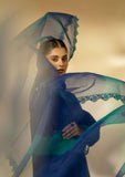 Winter Collection - Fozia Khalid - Silk Edit - Sapphire Elegance - D#10