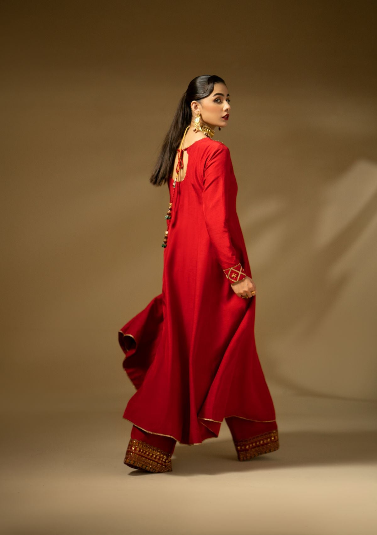 Winter Collection - Fozia Khalid - Silk Edit - Scarlet Dynasty - D#04