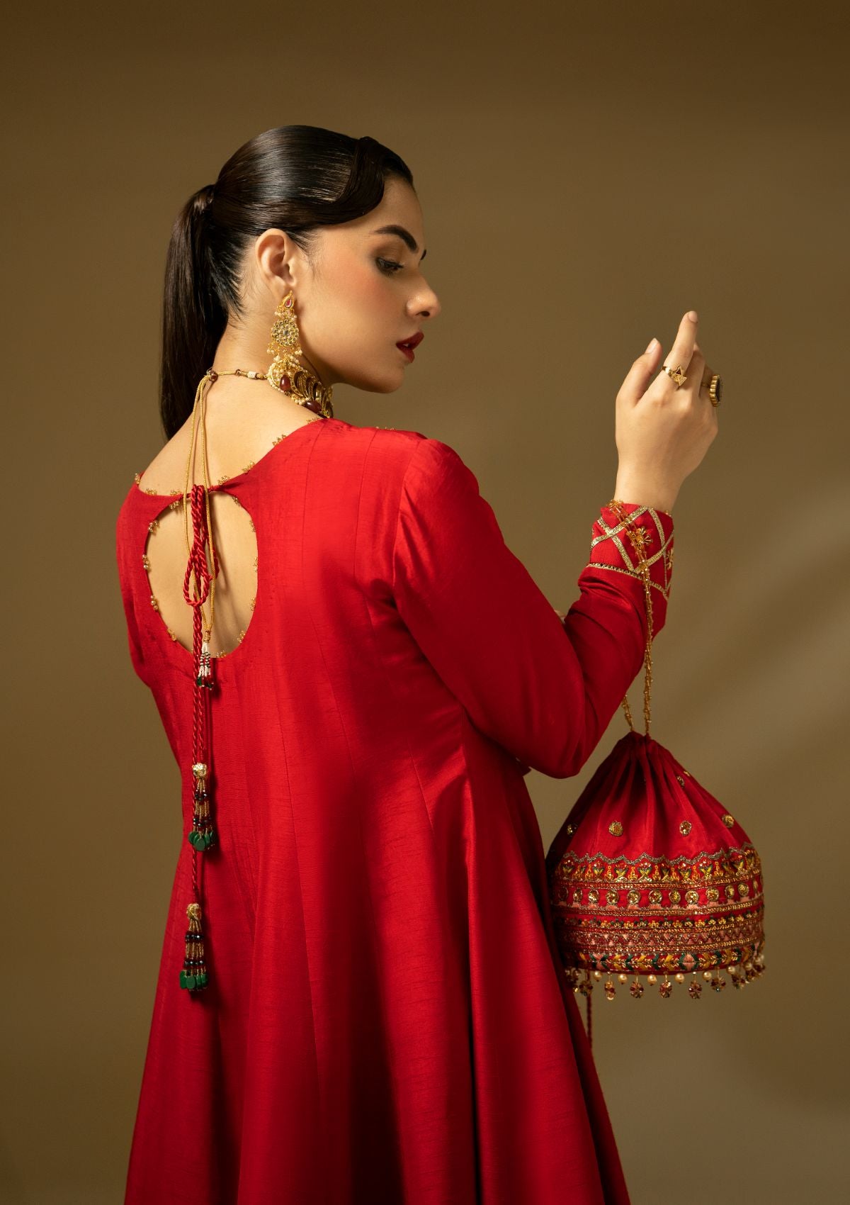 Winter Collection - Fozia Khalid - Silk Edit - Scarlet Dynasty - D#04