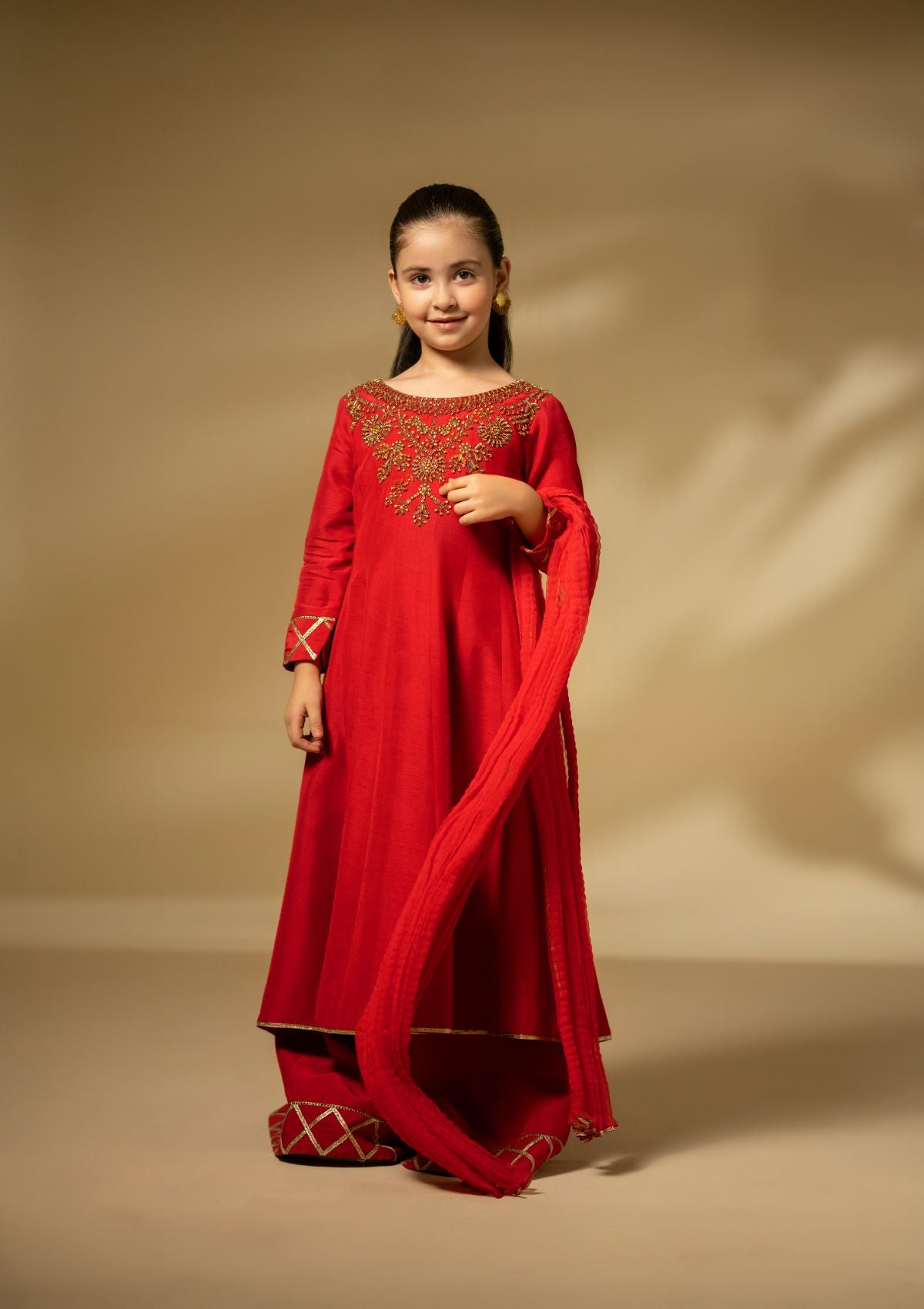Kids Collection - Fozia Khalid - Silk Edit - Scarlet Dynasty