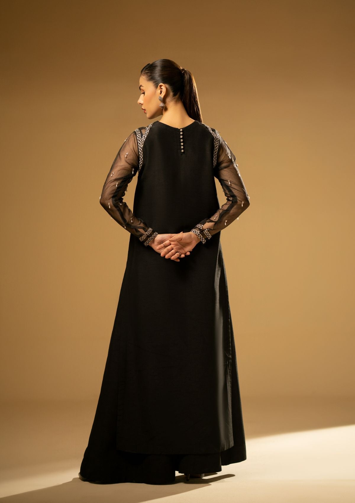 Winter Collection - Fozia Khalid - Silk Edit - Black Swan - D#03