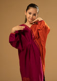 Kids Collection - Fozia Khalid - Silk Edit - Split Tone Kaftan