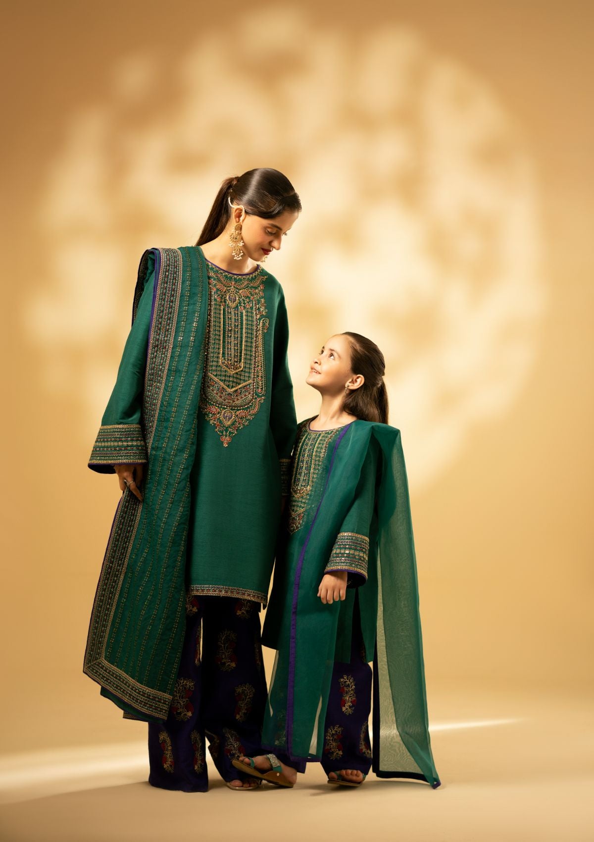 Winter Collection - Fozia Khalid - Silk Edit - Emerald Craftsmanship - D#01