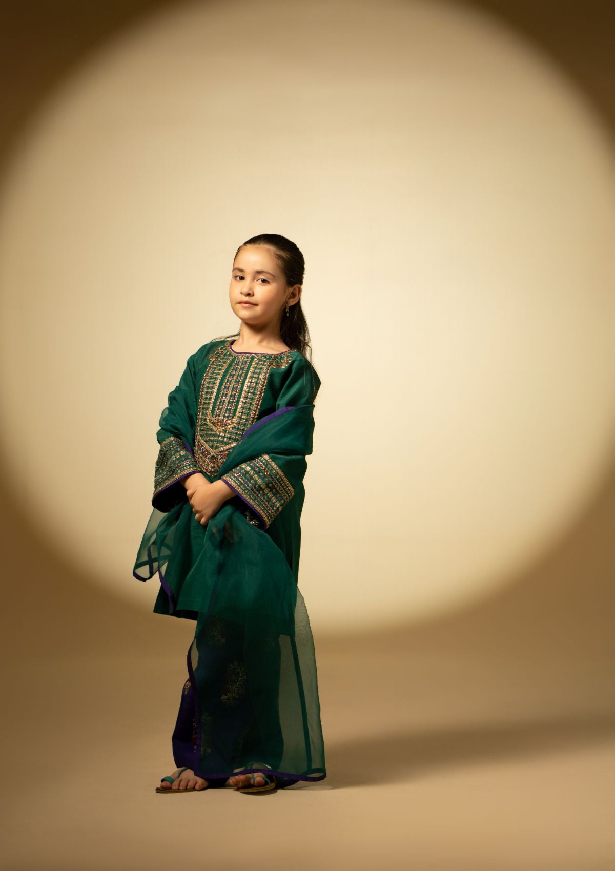 Winter Collection - Fozia Khalid - Silk Edit - Emerald Craftsmanship - D#01