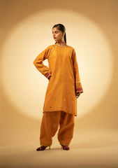 Winter Collection - Fozia Khalid - Silk Edit - Luxe Amber - D#05