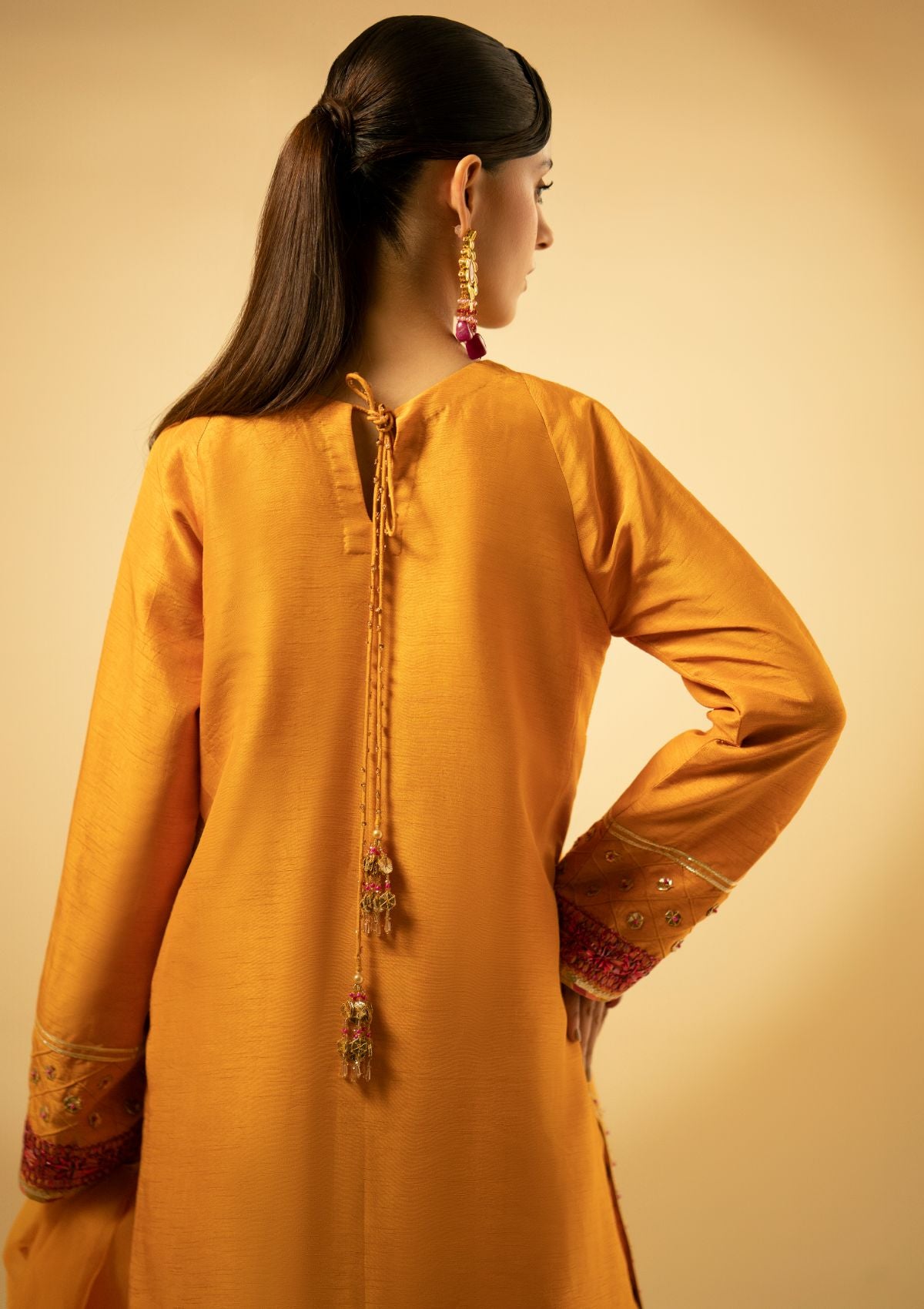 Winter Collection - Fozia Khalid - Silk Edit - Luxe Amber - D#05