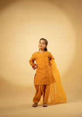 Kids Collection - Fozia Khalid - Silk Edit - luxe Amber