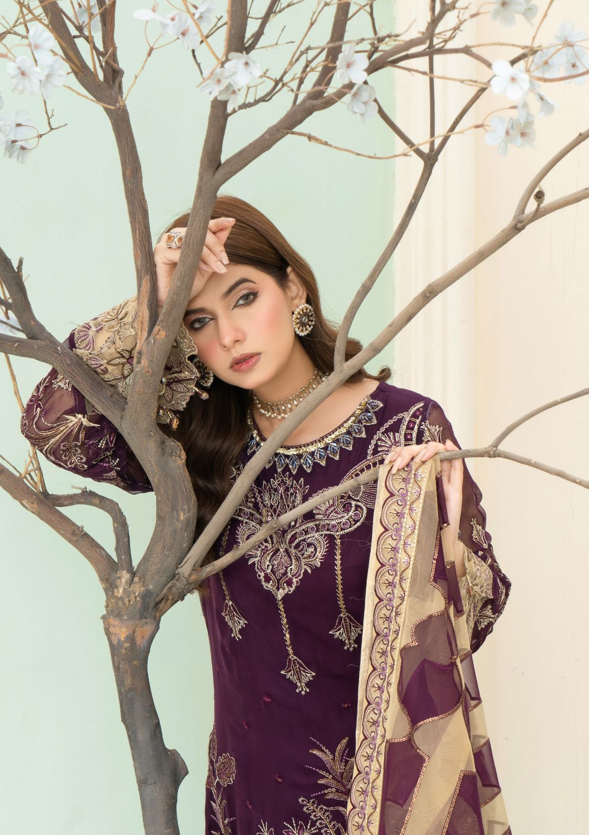 Formal Collection - AN By Badar Embroidery - Rang e Jahan - ALC#03 - Gorlya