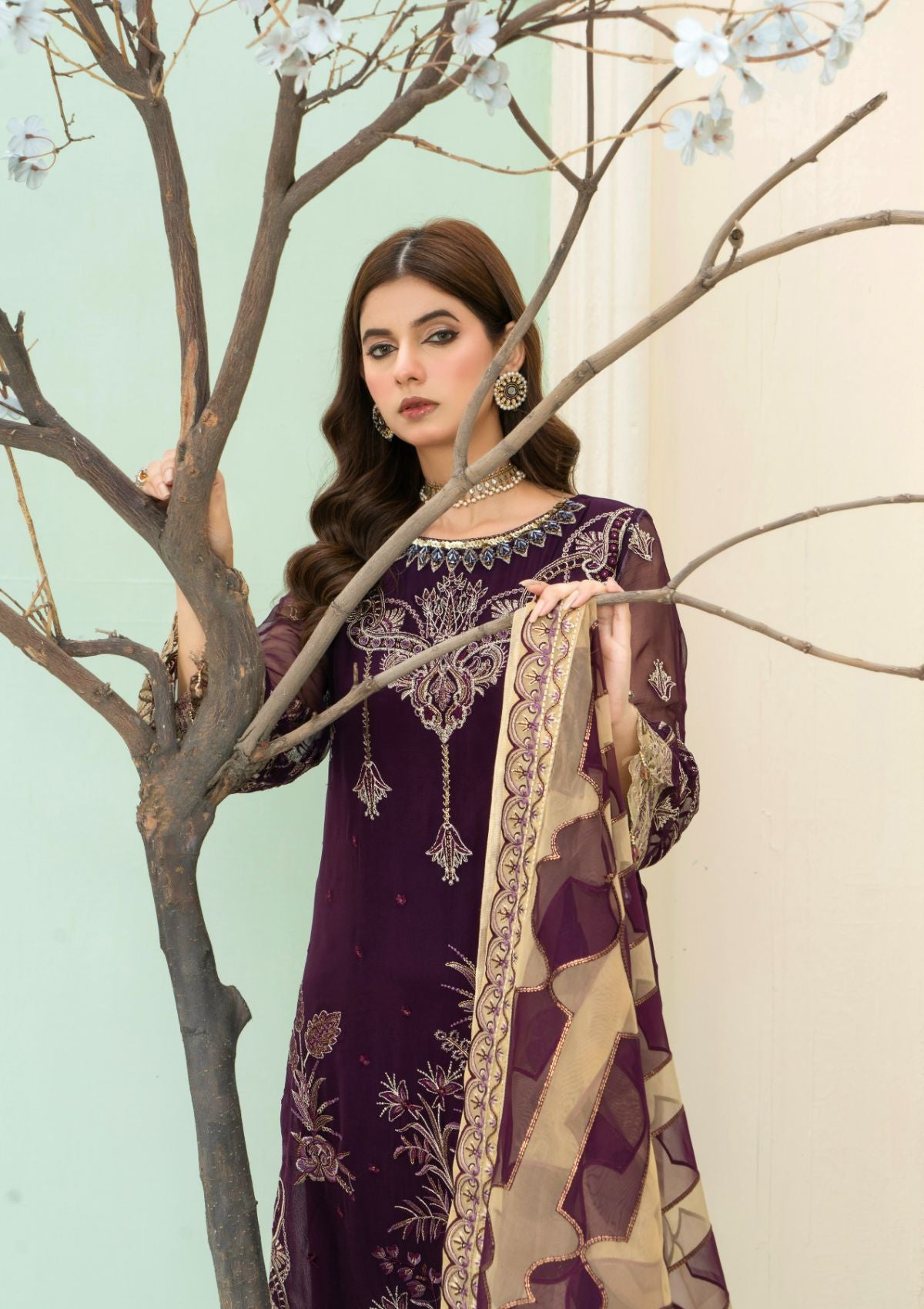 Formal Collection - AN By Badar Embroidery - Rang e Jahan - ALC#03 - Gorlya