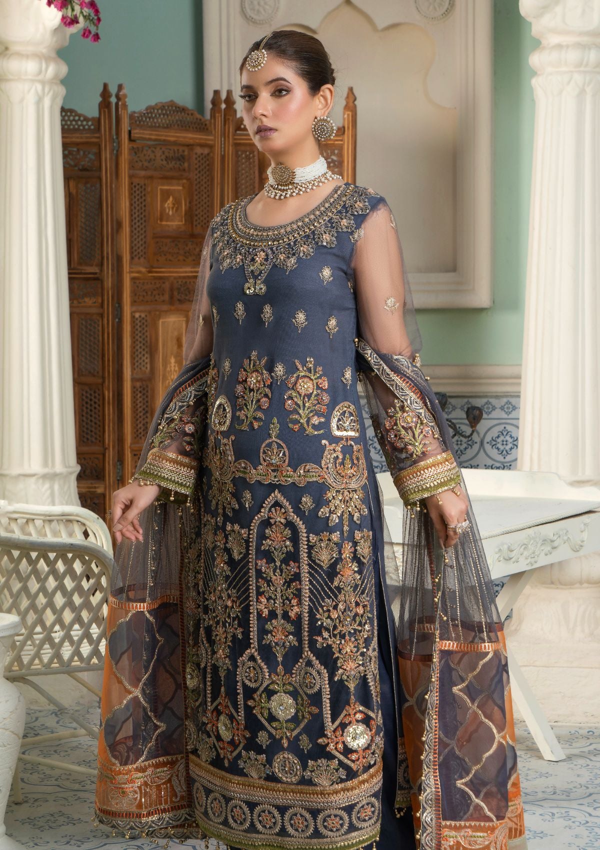 Formal Collection - AN By Badar Embroidery - Rang e Jahan - ALC#04 - Hadia