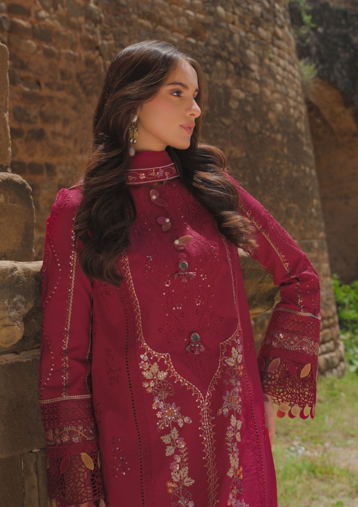 Lawn Collection - Qalamkar - Luxury - Eid Edit - BE-06 RHEA