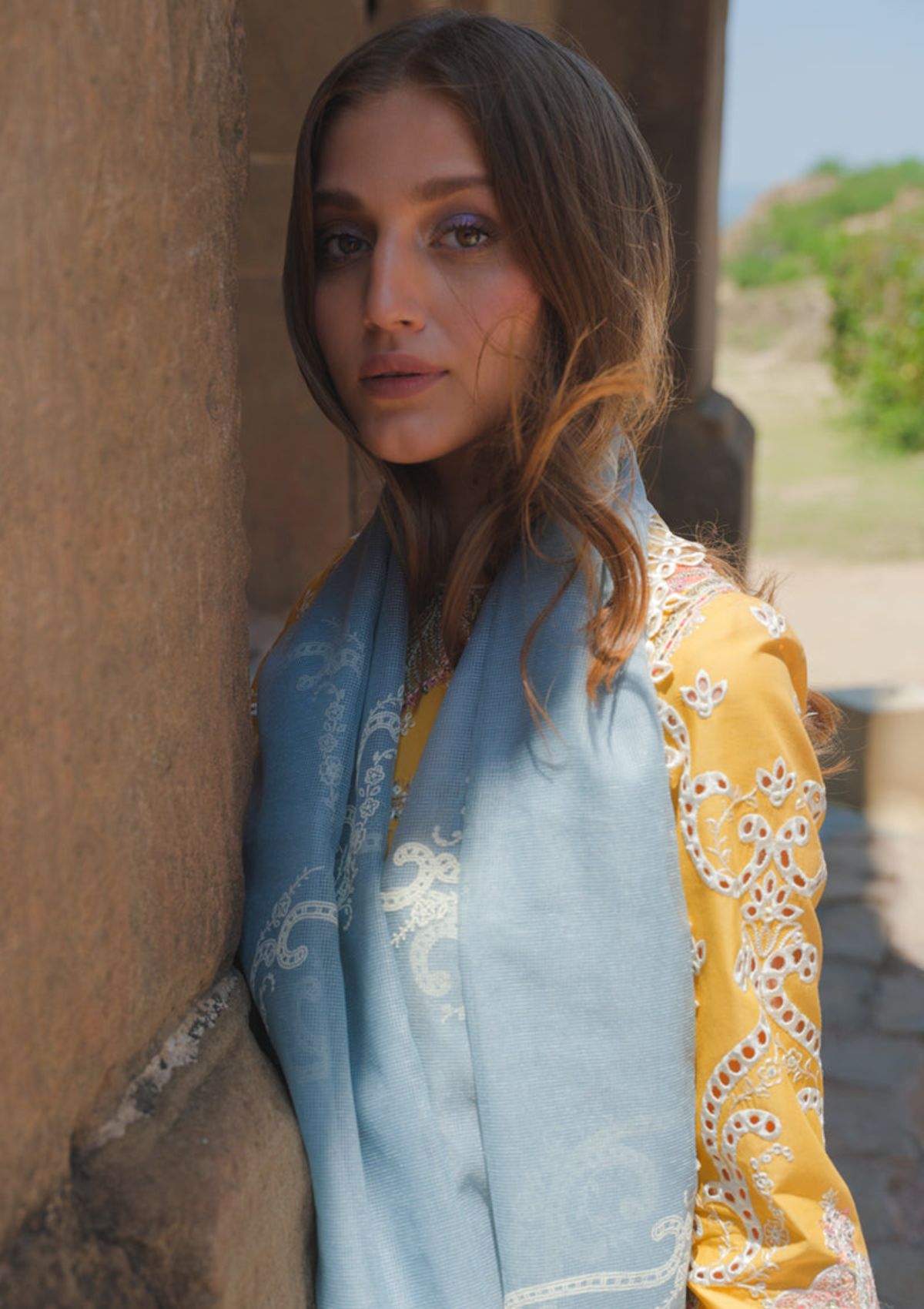 Lawn Collection - Qalamkar - Luxury - Eid Edit - BE-05 ASRA