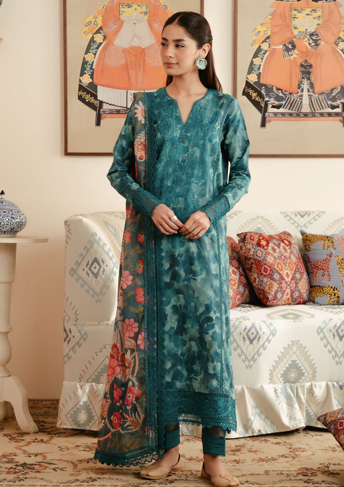 Lawn Collection - Afrozeh - Malina - AL24#01 - Ceila