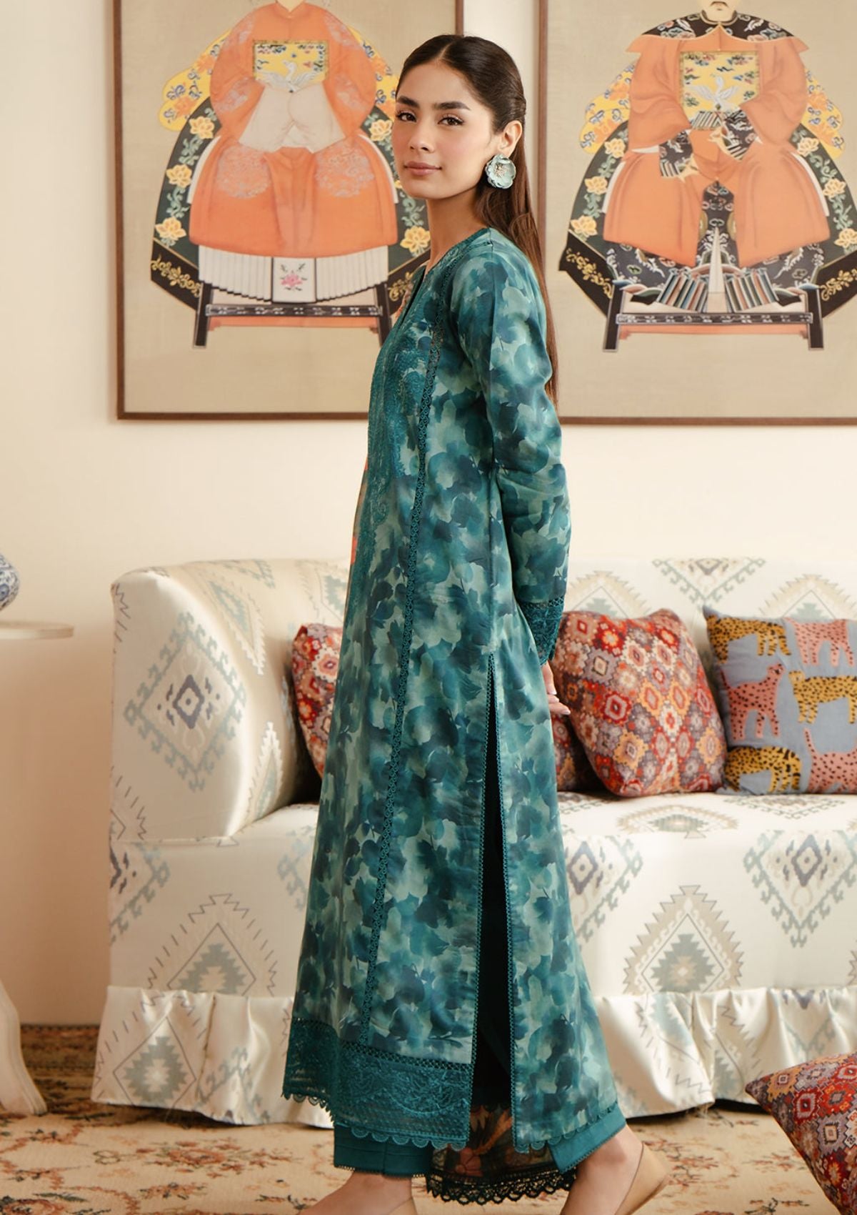 Lawn Collection - Afrozeh - Malina - AL24#01 - Ceila