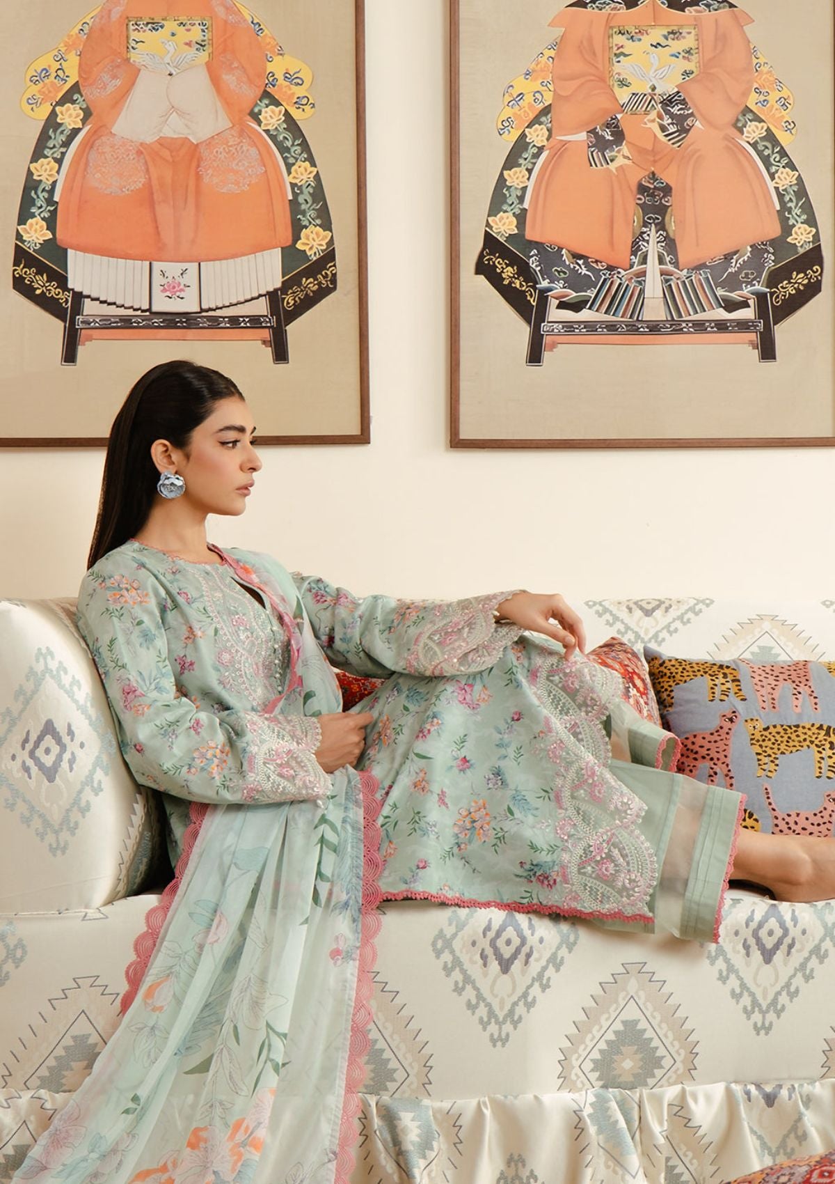 Lawn Collection - Afrozeh - Malina - AL24#09 - Aruna