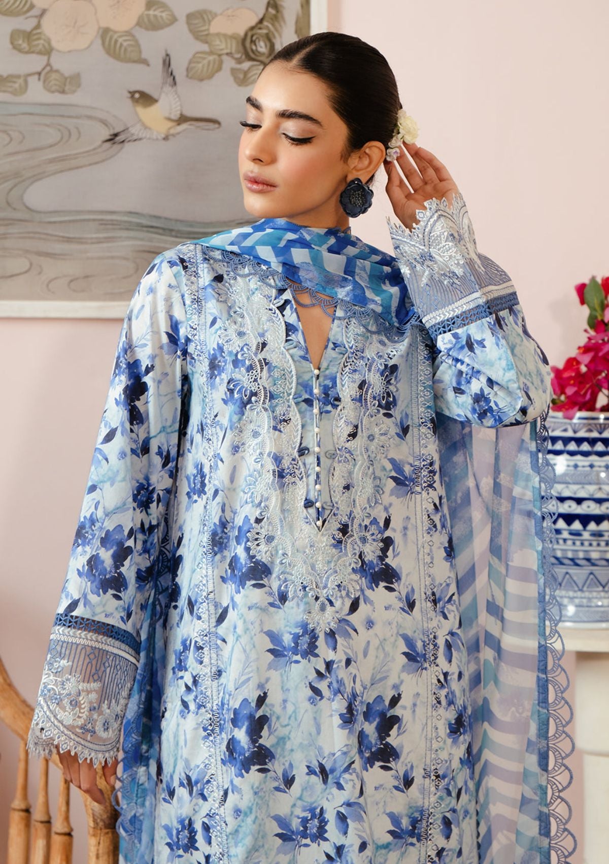 Lawn Collection - Afrozeh - Malina - AL24#10 - Merial