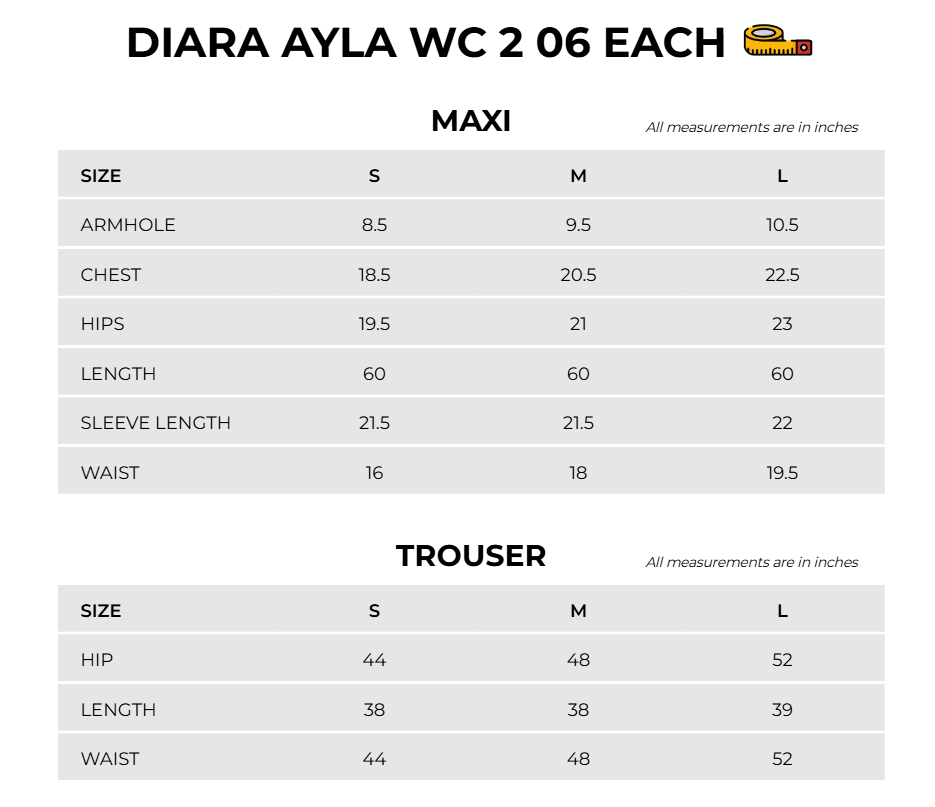 Size Chart Image