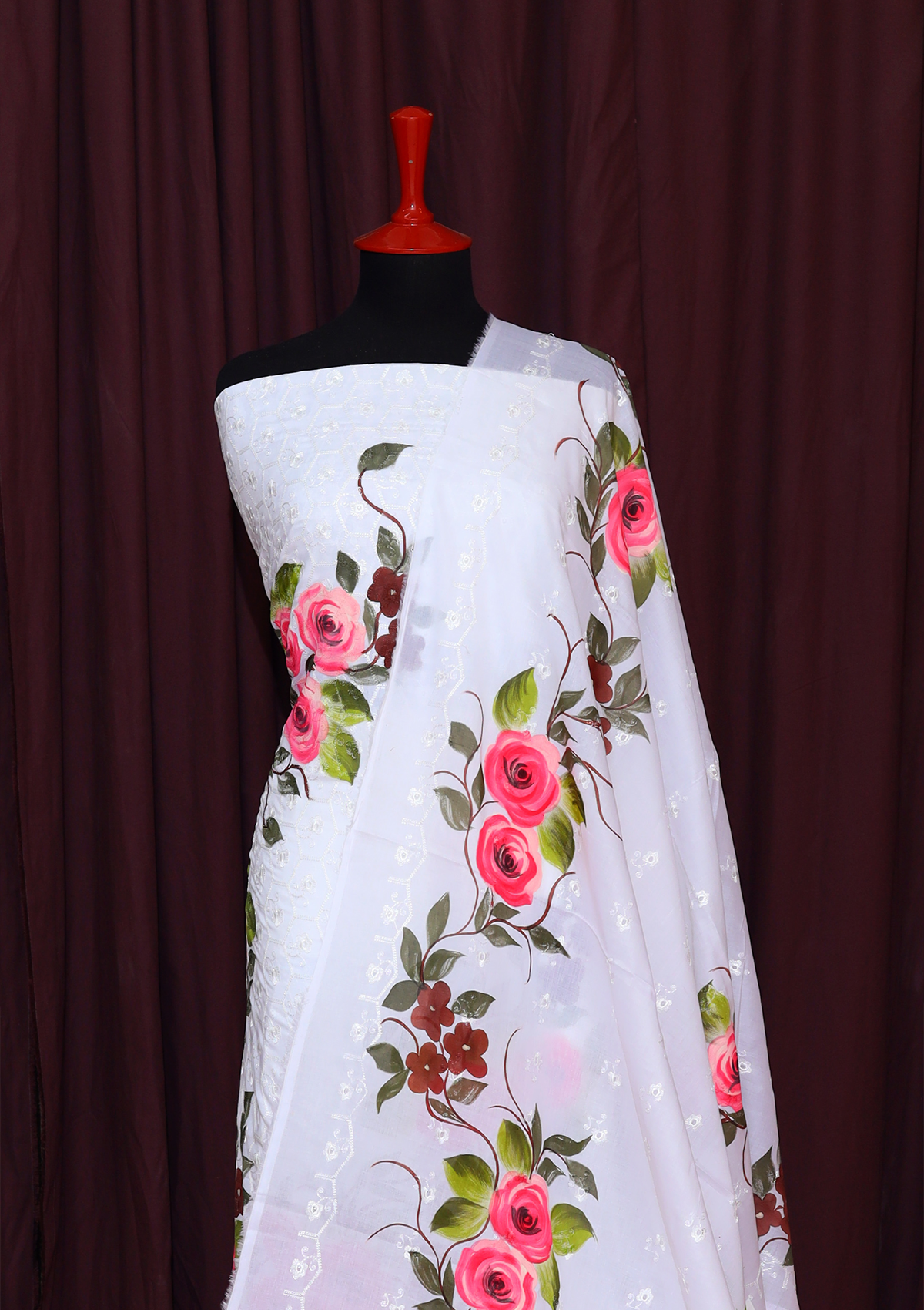 Lawn Collection - Rubaaiyat - Embroidered - Hand Print - RHP#1L