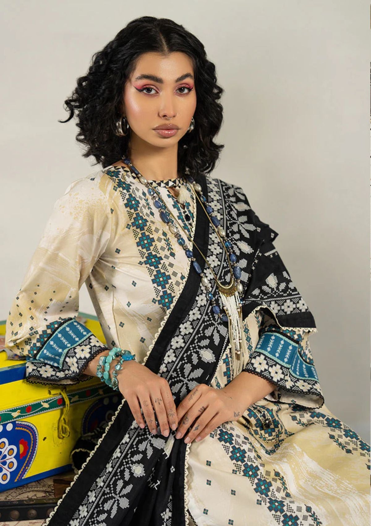 Lawn Collection - Ellena - Digital Printed 24 - EAS-L3-04-07