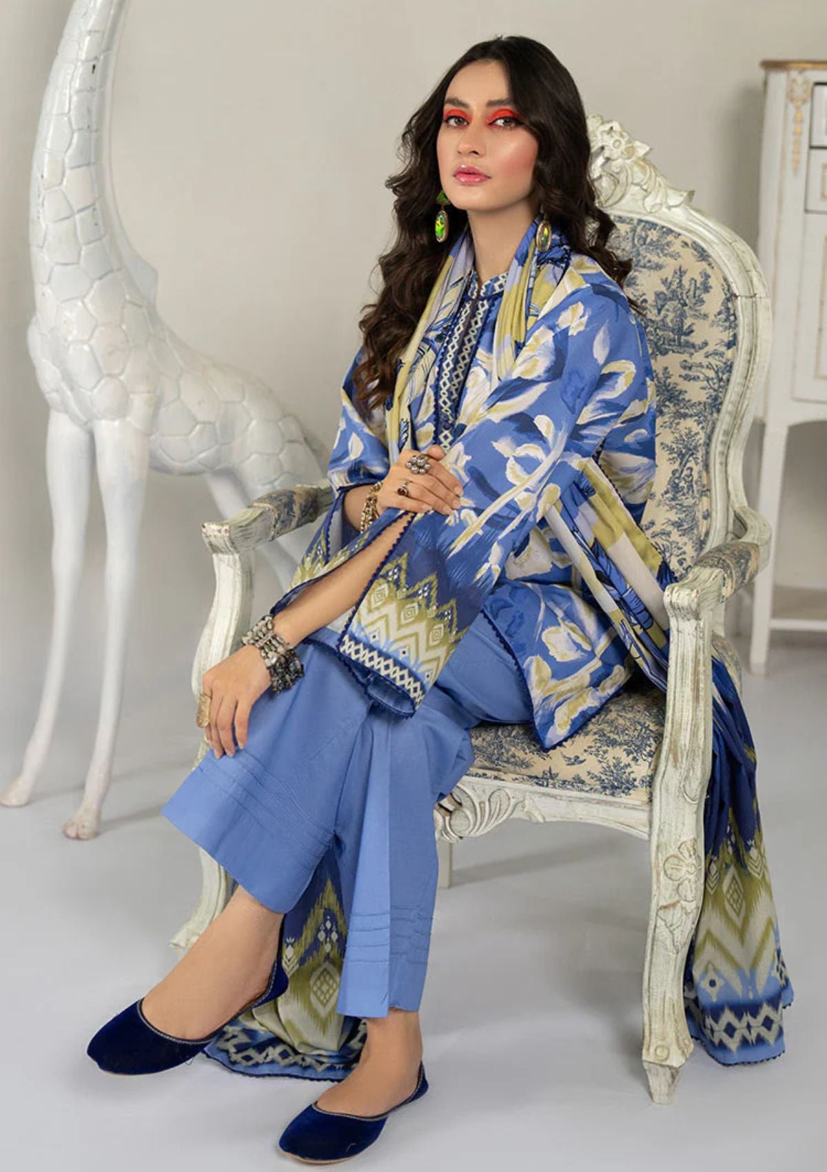 Lawn Collection - Ellena - Digital Printed 24 - EAS-L3-04-16