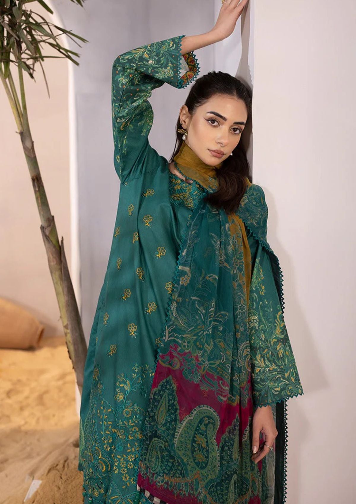 Lawn Collection - Ellena - Unstitched Embroidered - EAS-L3-06-05