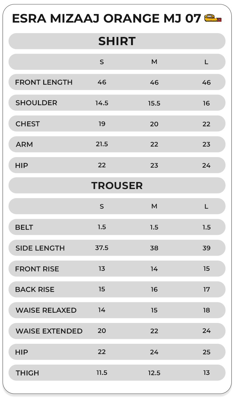 Size Chart Image