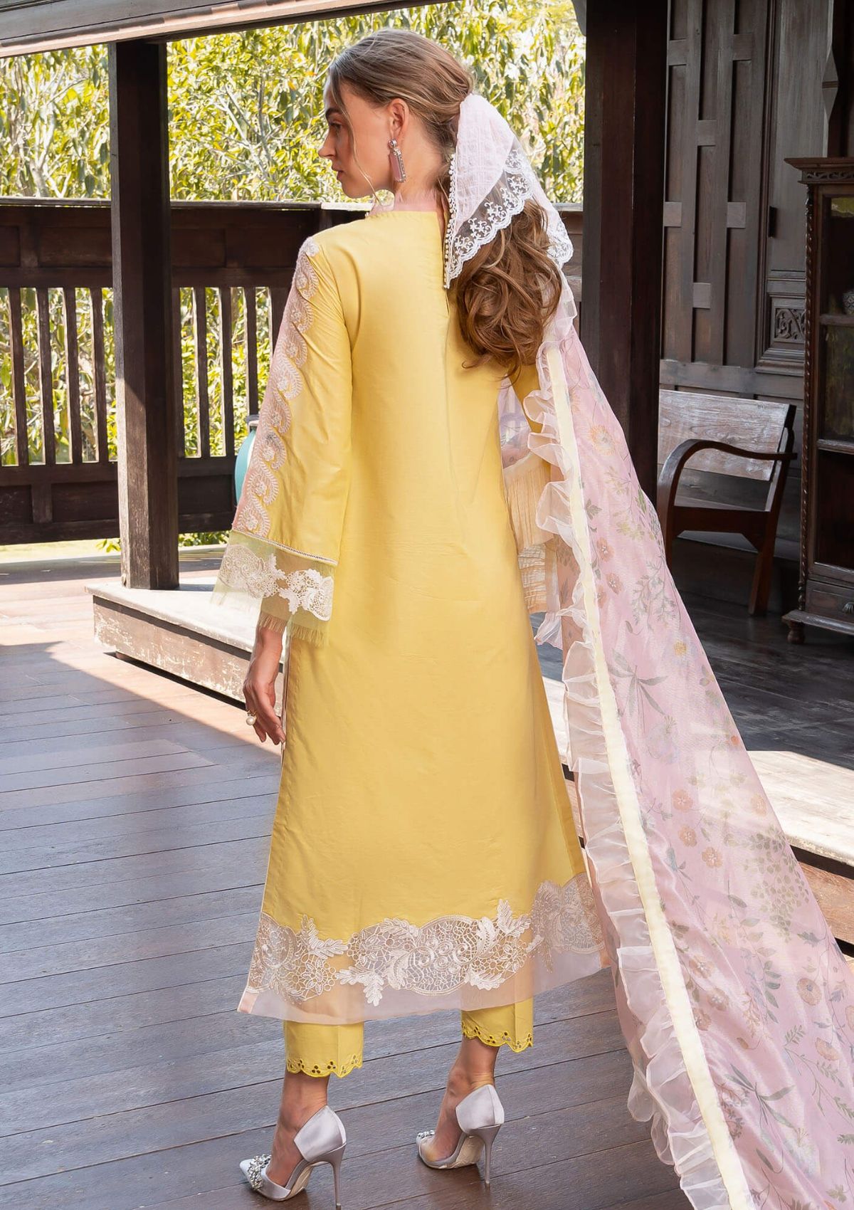 Lawn Collection - Asifa & Nabeel - Rosemary Luxury - RL24#08 - ESSENCE