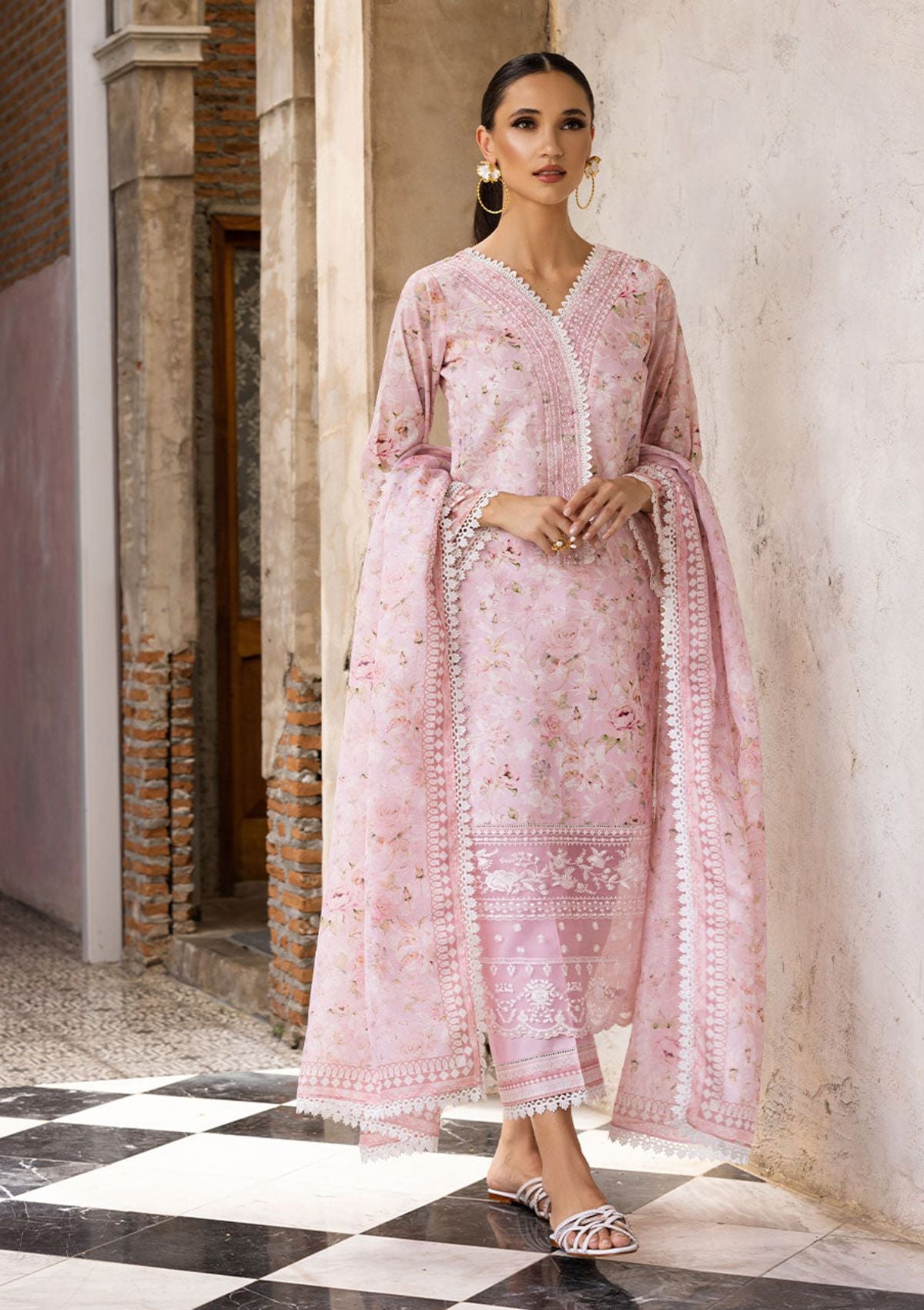 Lawn Collection - Zainab Chottani - Tahra - ZCT#3A - EDEN