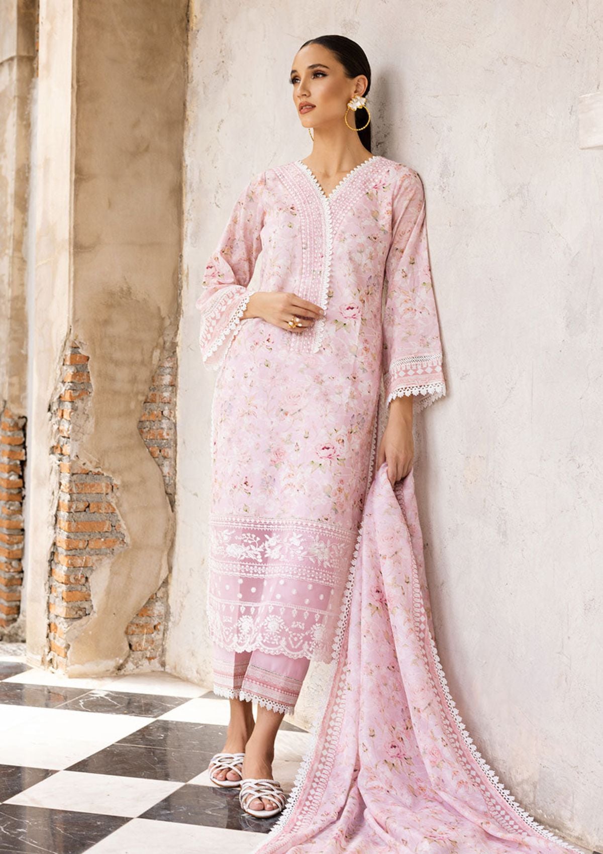 Lawn Collection - Zainab Chottani - Tahra - ZCT#3A - EDEN