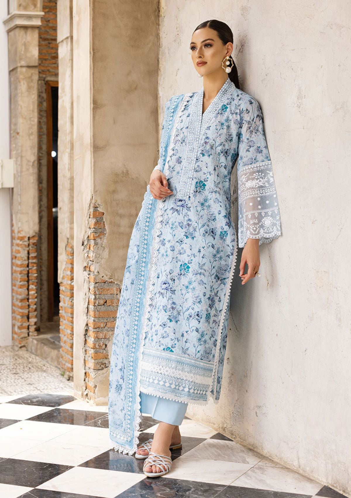 Lawn Collection - Zainab Chottani - Tahra - ZCT#3B - EDEN