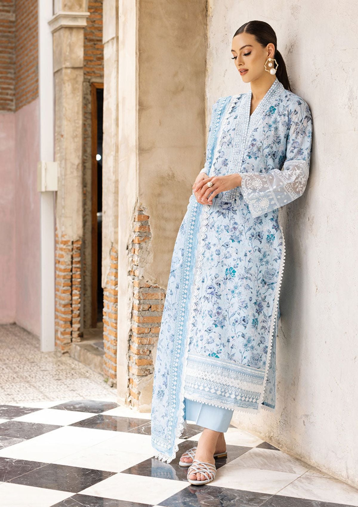 Lawn Collection - Zainab Chottani - Tahra - ZCT#3B - EDEN