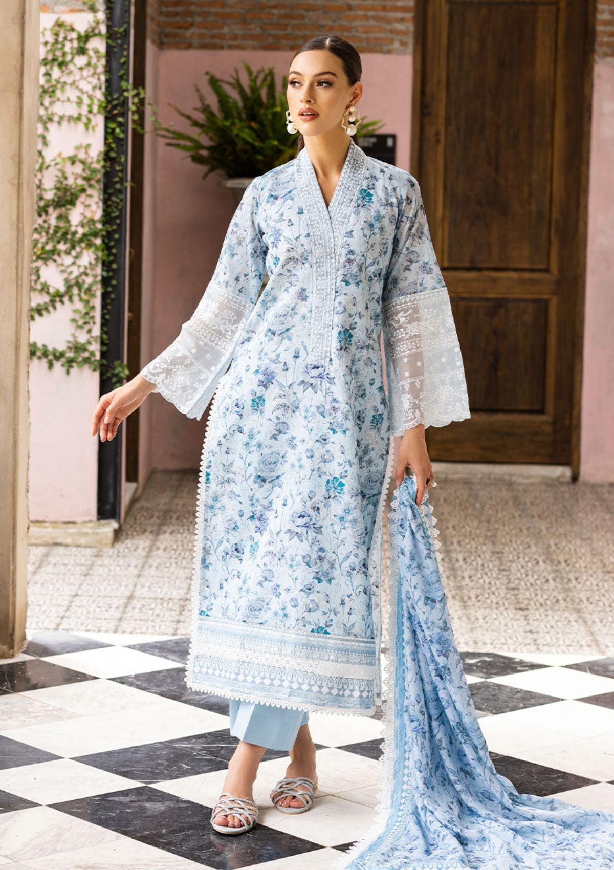 Lawn Collection - Zainab Chottani - Tahra - ZCT#3B - EDEN