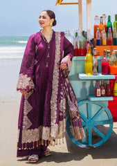 Lawn Collection - Elaf Premium - Hai Kuch - EK24#06 - Hania