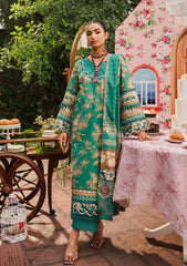 Lawn Collection - Elaf Premium - Printed - EEP#04B - Chic Teal