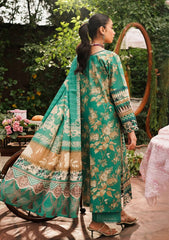 Lawn Collection - Elaf Premium - Printed - EEP#04B - Chic Teal