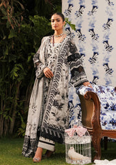 Lawn Collection - Elaf Premium - Printed - EEP#07B - Black Blossom