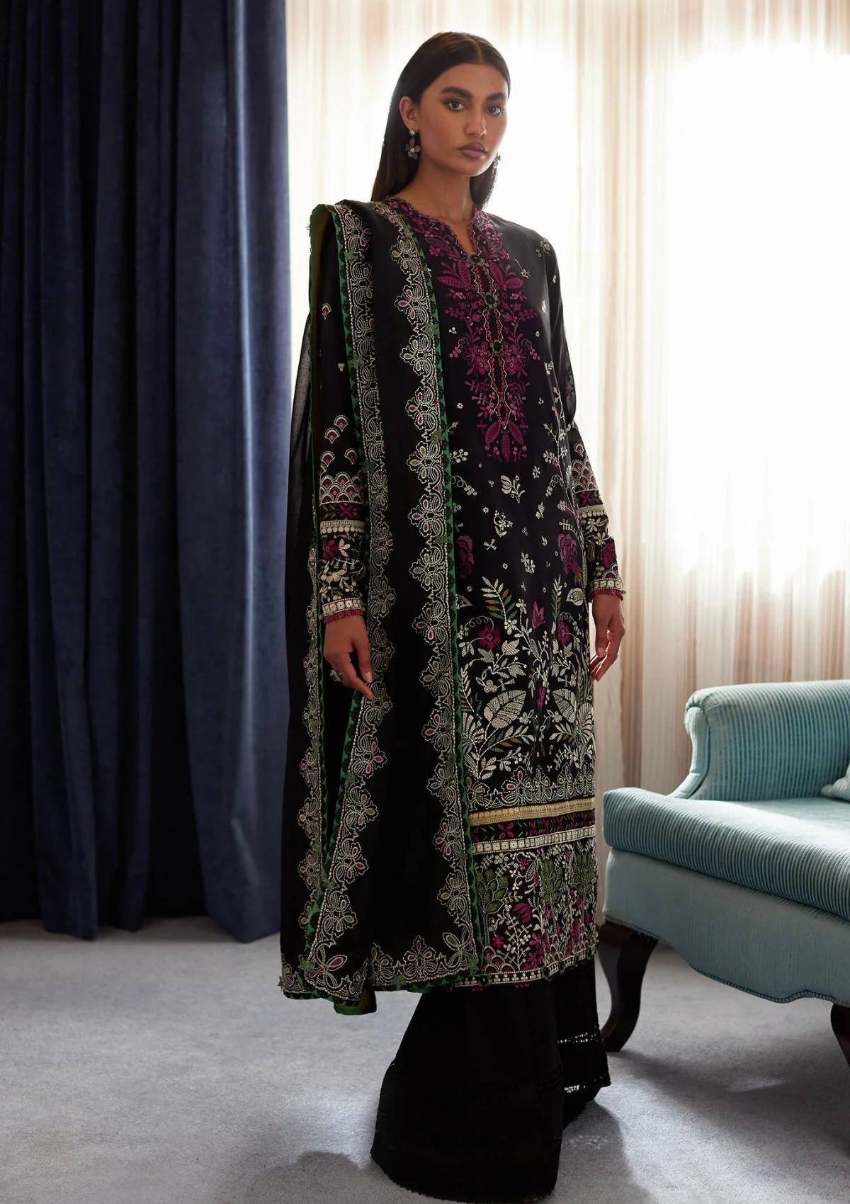 Lawn Collection - Elan - Unstitched - Lawn 24 - D#3B