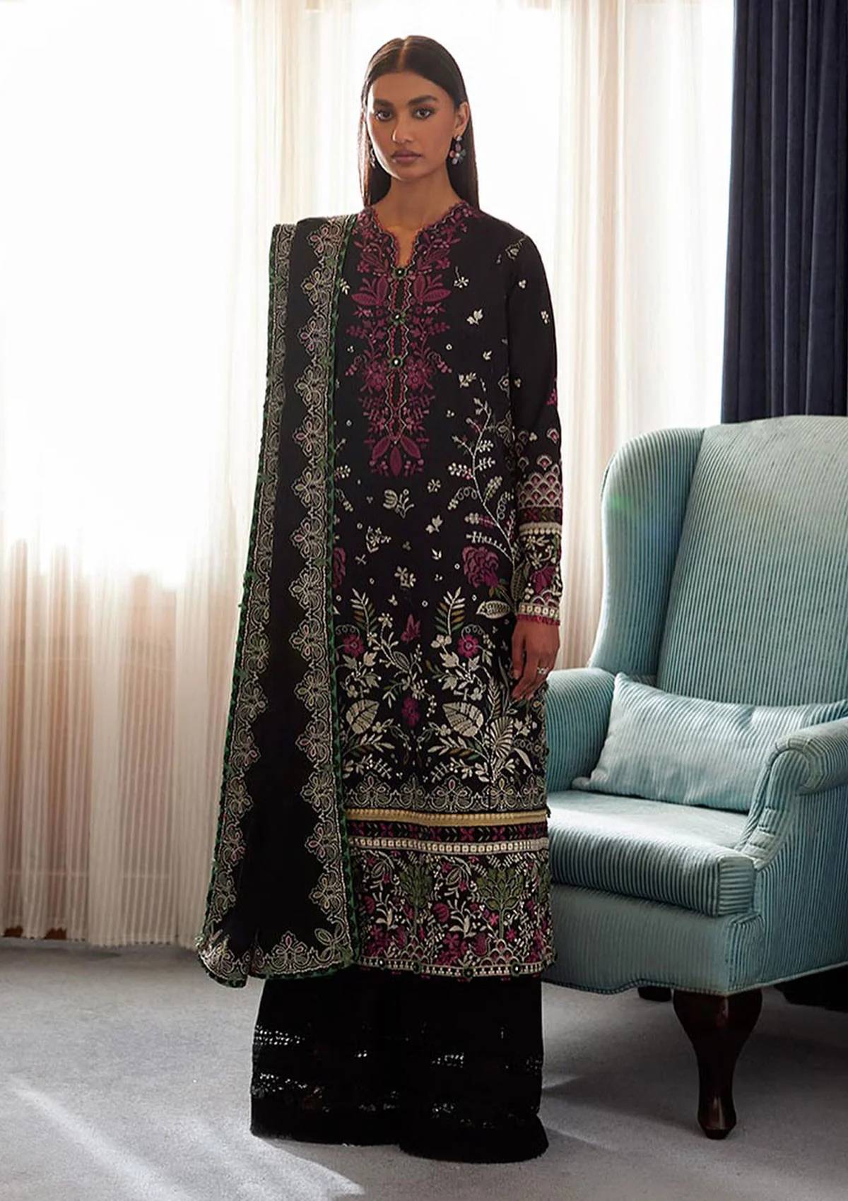 Lawn Collection - Elan - Unstitched - Lawn 24 - D#3B