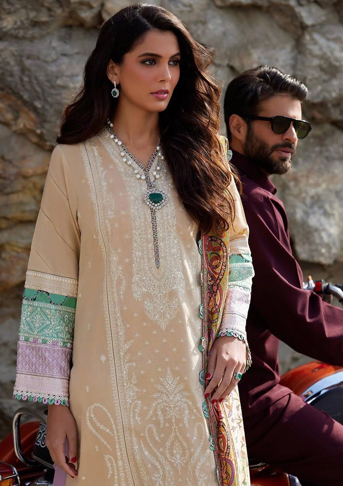 Lawn Collection - Elan - Unstitched - Lawn 24 - D#7B