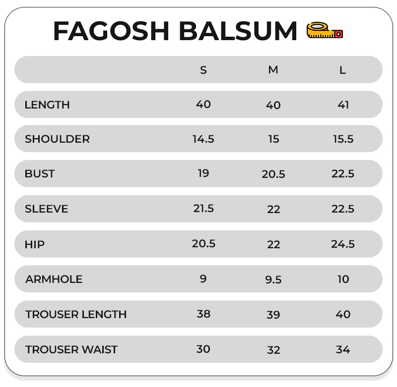 Size Chart Image