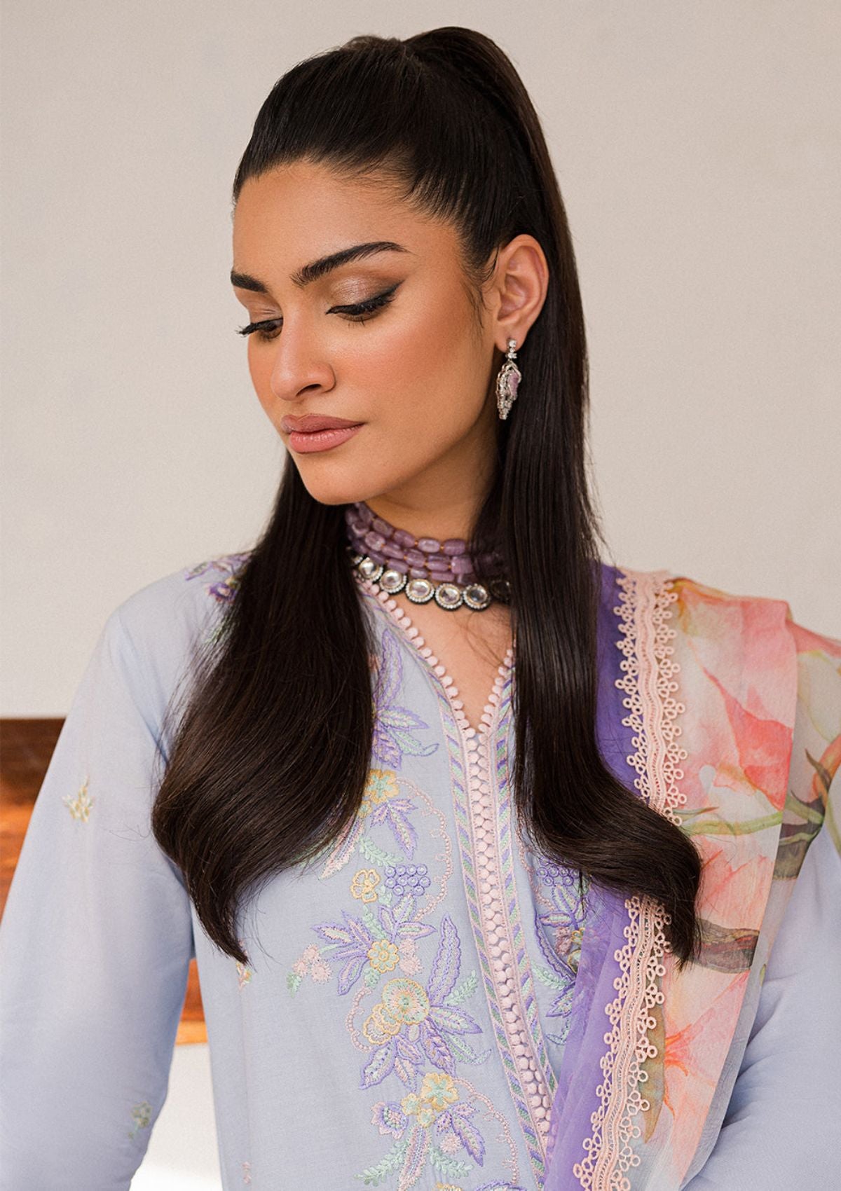 Lawn Collection - Roheenaz - Wisteria - S/S - RUN#24B (FARAH)