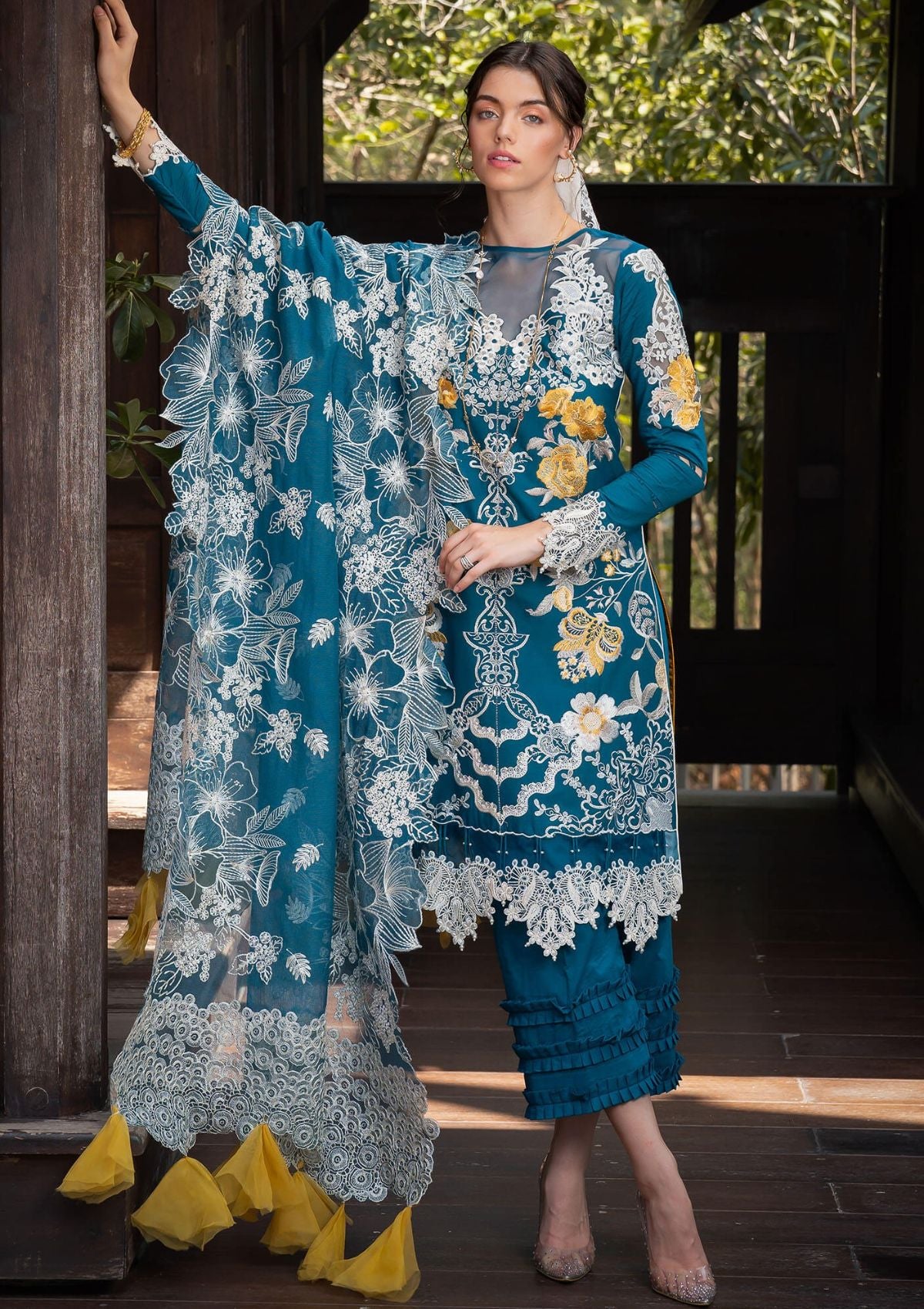 Lawn Collection - Asifa & Nabeel - Rosemary Luxury - RL24#11 - FLORA
