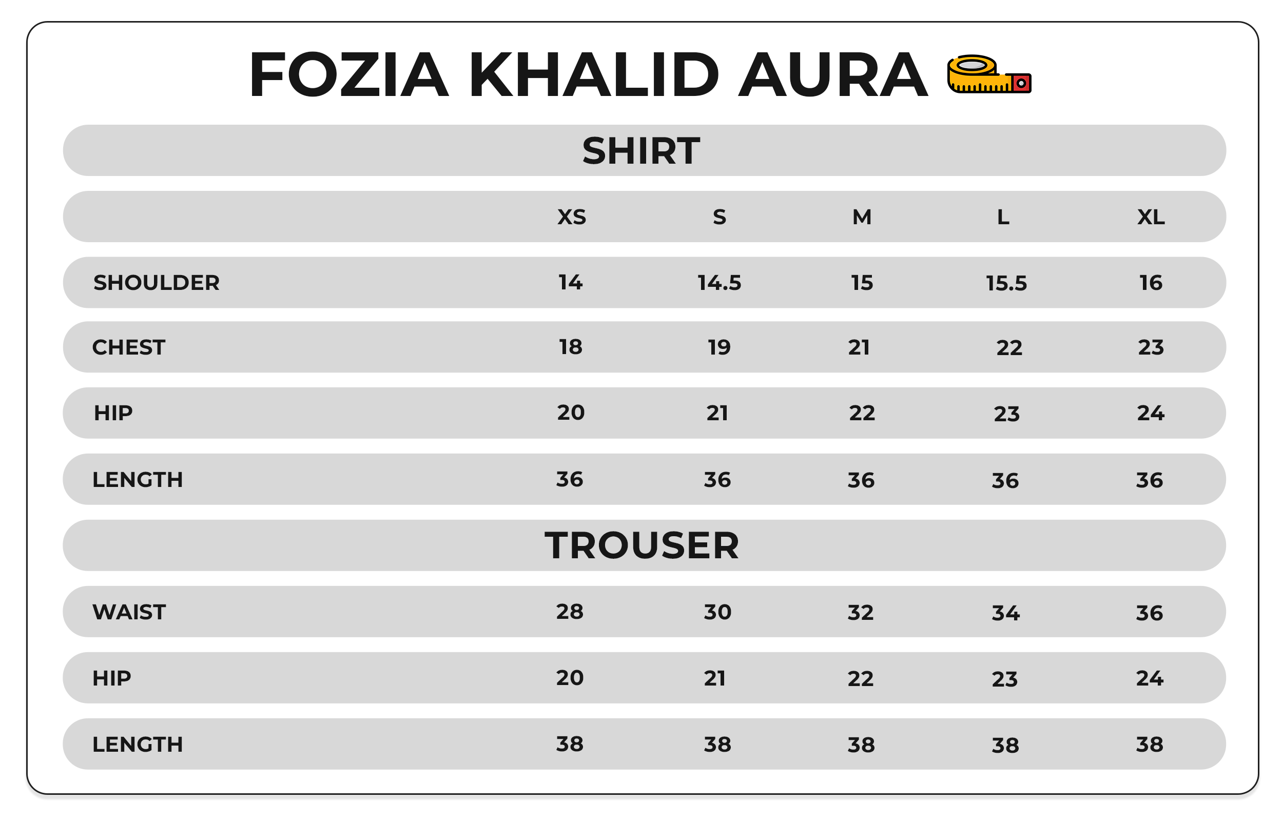 Size Chart Image