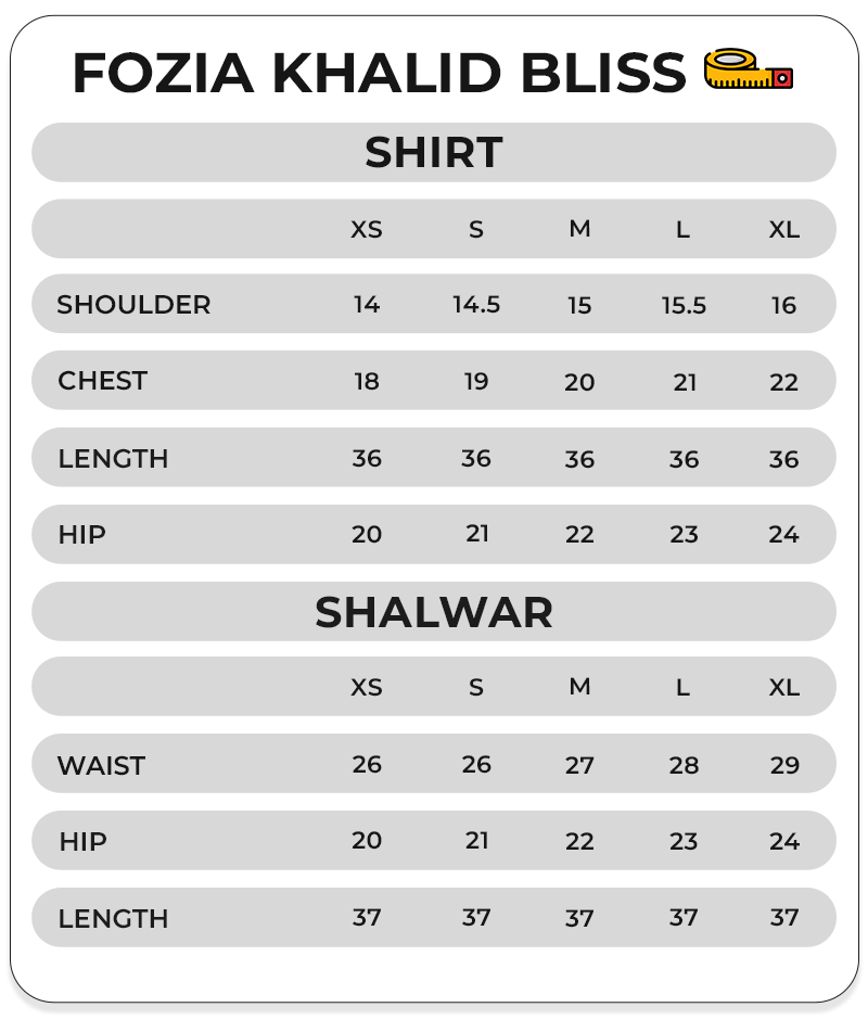 Size Chart Image