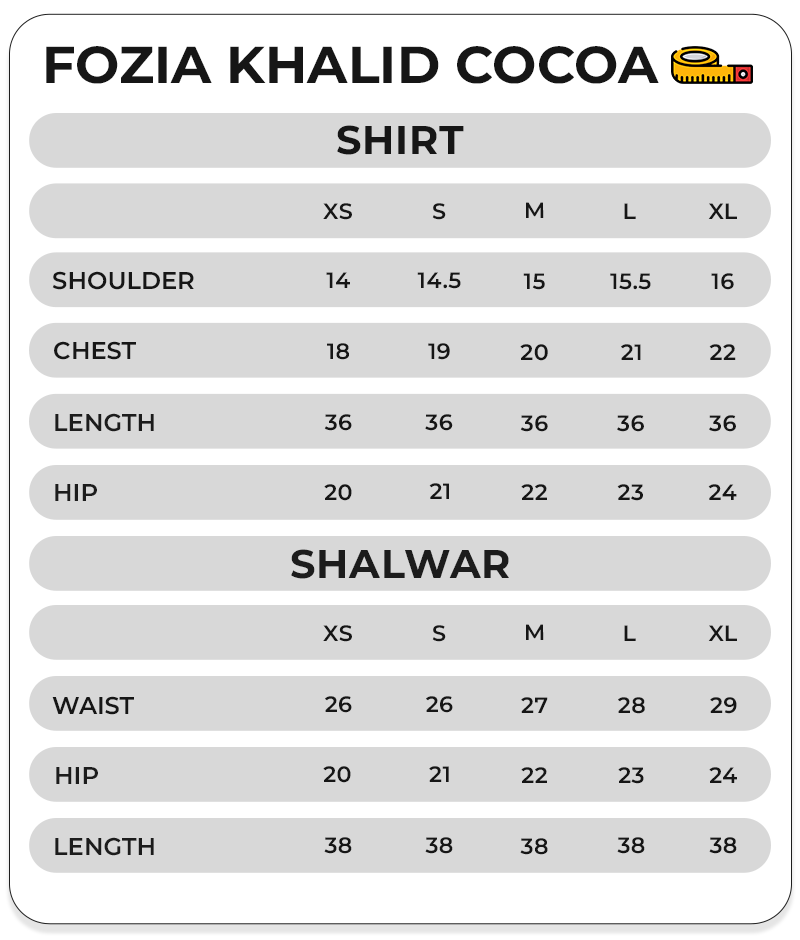 Size Chart Image