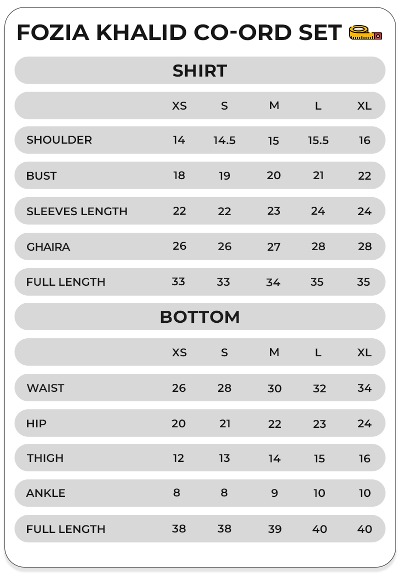 Size Chart Image