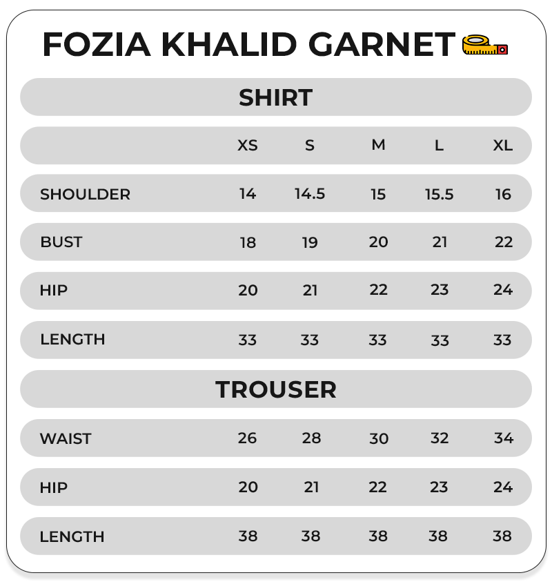 Size Chart Image