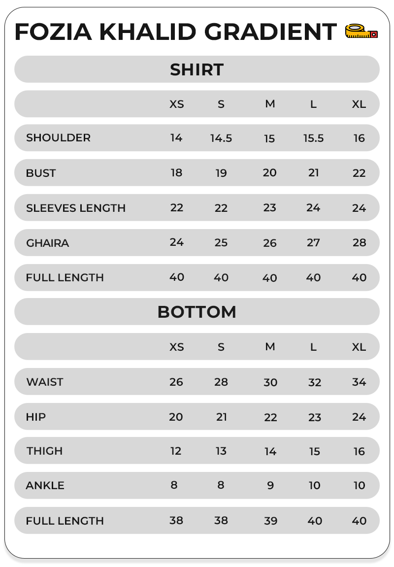 Size Chart Image